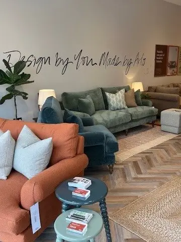 Inside Arlo & Jacob showroom in Solihull