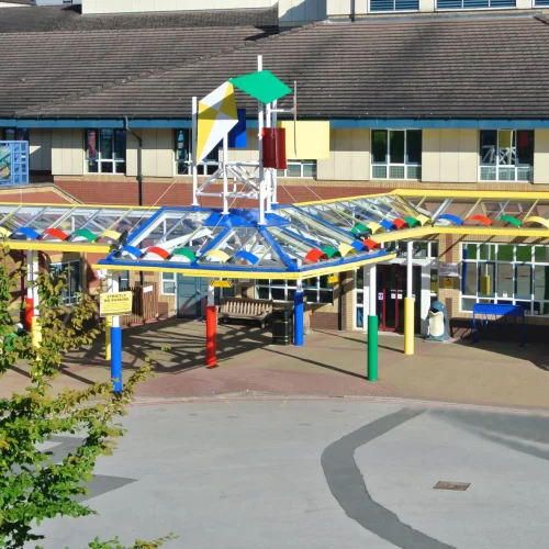 Derby Royal Hosptial - Children's Outpatients after decoration