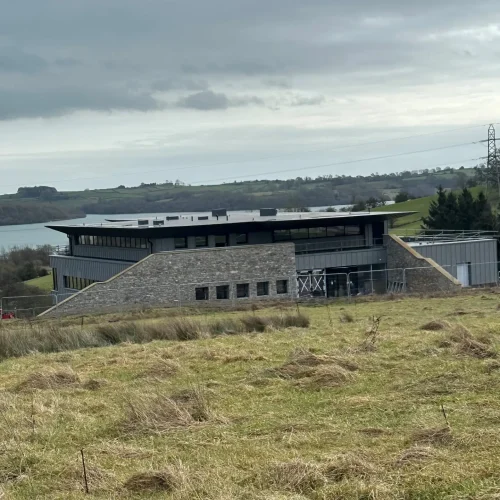 Image of the Gemstone Project Building at Carsington that AJ Group Derby are currently painting